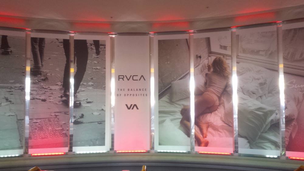 This giant billboard was the first thing visitors saw when walked into last weekend's AGENDA trade show in Long Beach, CA. 